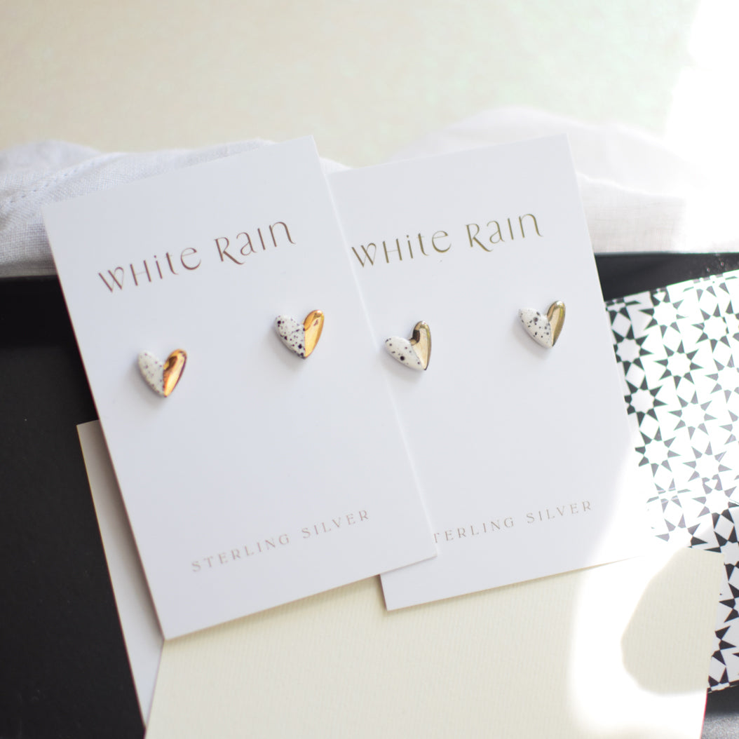 Perfectly Imperfect  **SECONDS EARRING SALE** Spotty Studs