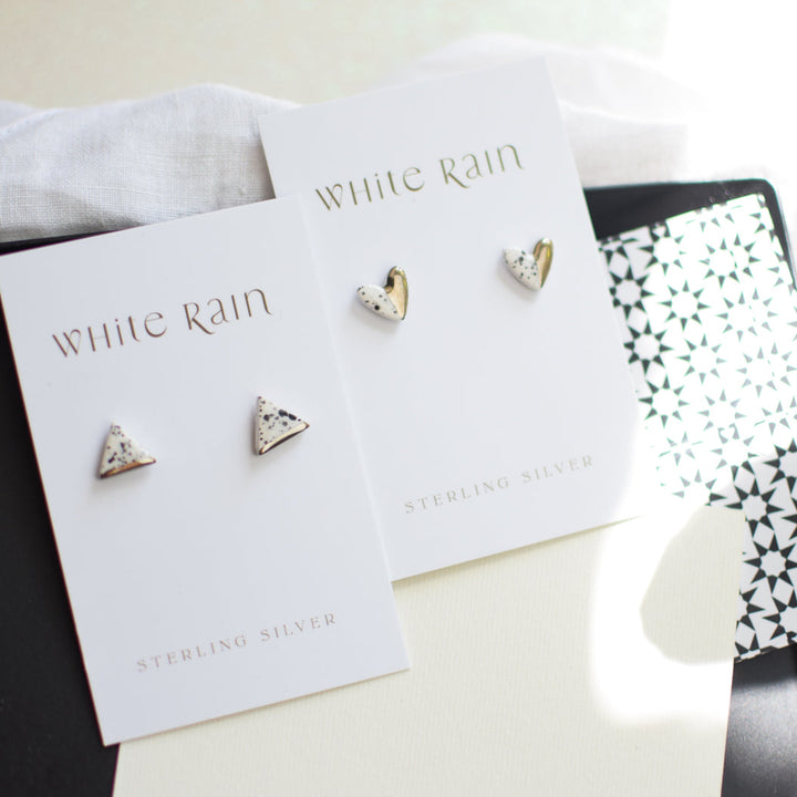 Perfectly Imperfect  **SECONDS EARRING SALE** Spotty Studs